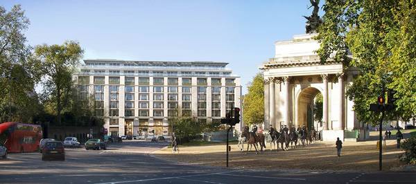Peninsula Hotel London mit Fassadenkonstruktion made by seele
