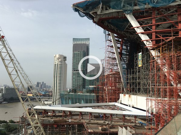 Project film to the assembly of Wisdom Hall ICONSIAM in Bangkok made by seele