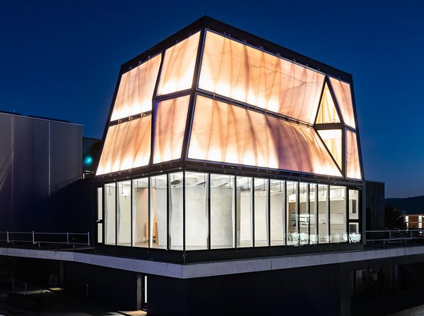 ETFE Fassade made by seele cover für das DFAB House