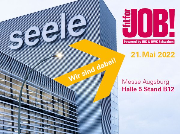 seele will participate at fitforJOB! training fair 2022