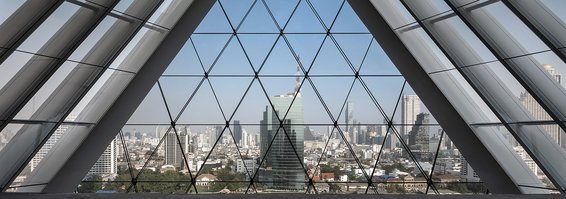 ICONSIAM in Bangkok: all-glass facade - seele  Glass facades,  Architectural materials, Facade