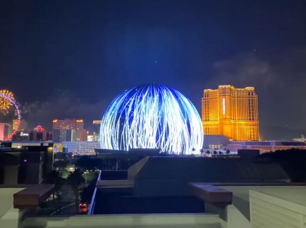 Entertainment venue of a new dimension: »Sphere« opens in Las Vegas!