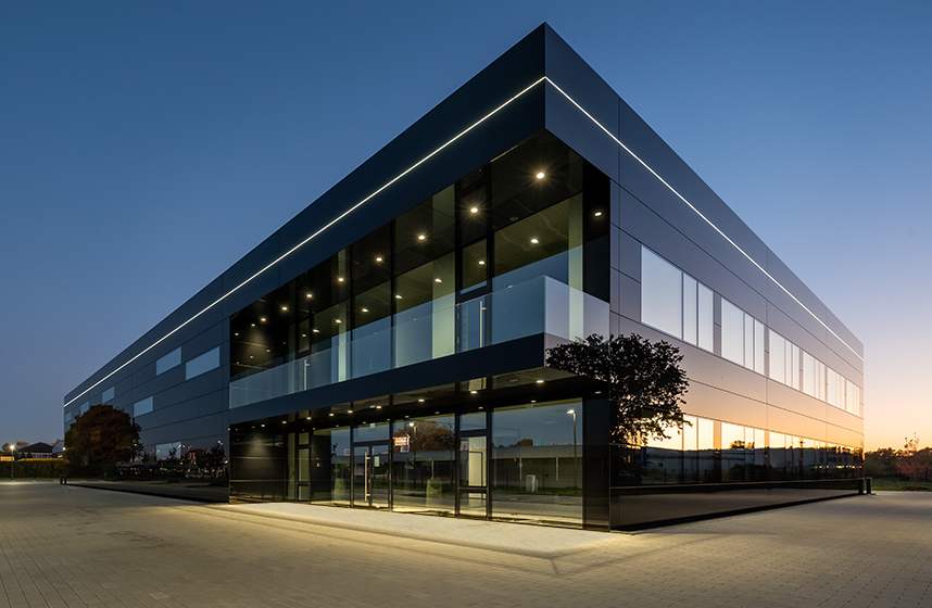 seele was responsible for the 1,300sqm façade with GSP®.