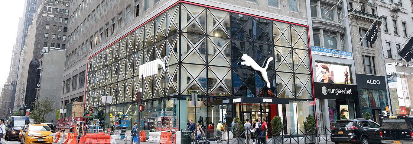 PUMA Flagship Store in New York City made by seele.