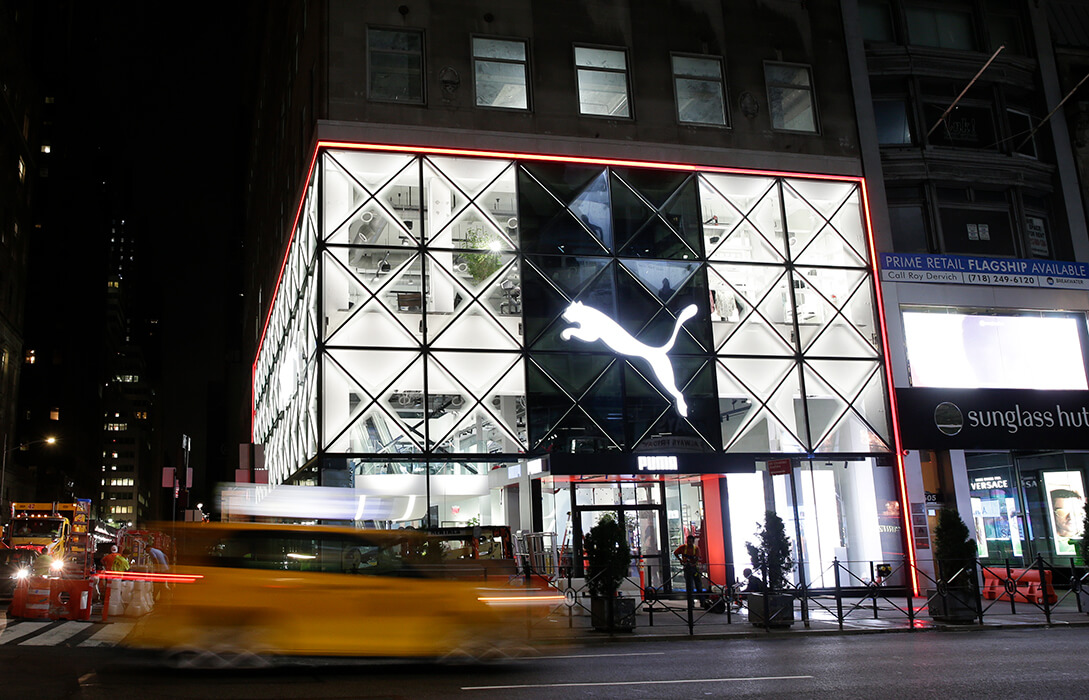 PUMA flagship store in New York City 