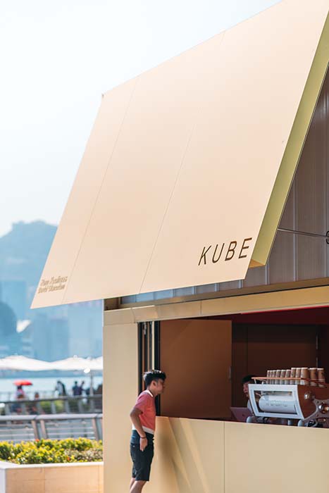 20t Stahlunterkonstruktion für den Seadeck Kiosk in Hongkong von seele