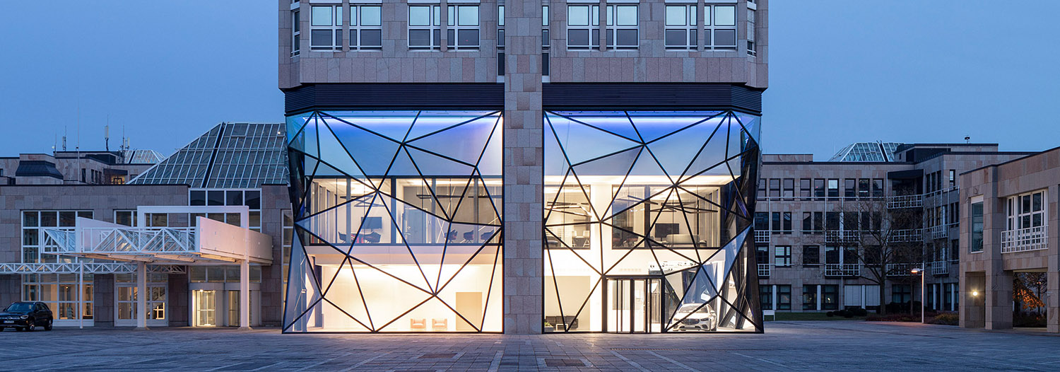 Stahl-Glas-Design für die Sternhöhe Möhringen in Stuttgart von seele