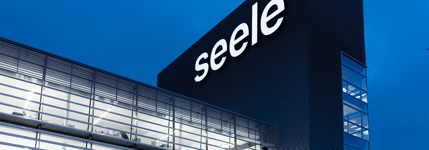 Management seele GmbH with its own production of unitised façades, steel glass constructions and structural glass in Gersthofen, Germany 