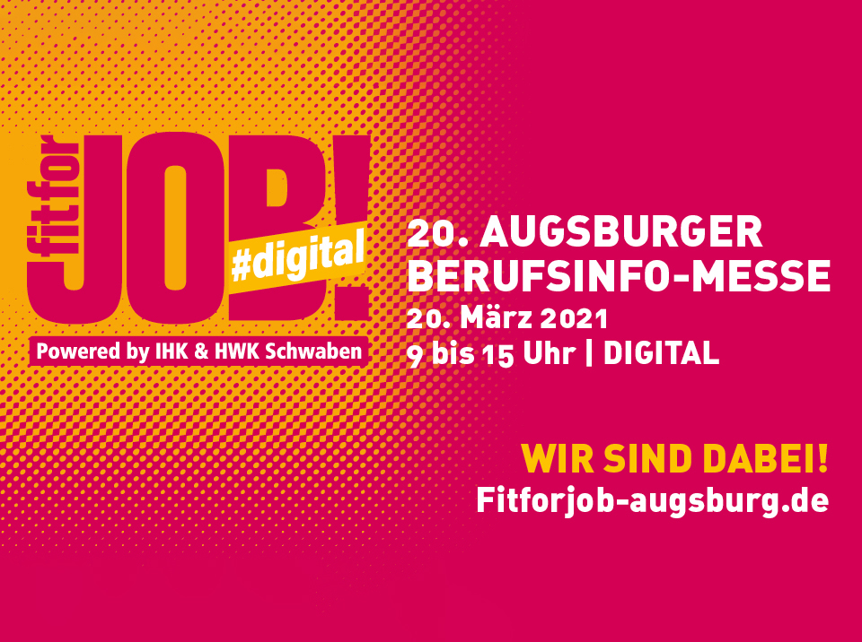 fitforJOB! Digital Augsburg 2021