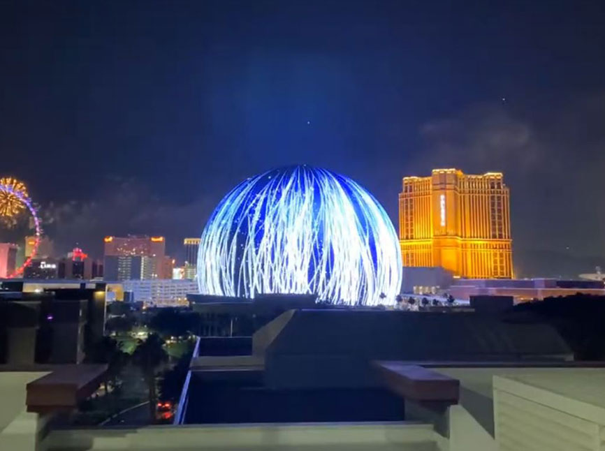 Entertainmentkomplex der neuen Dimension: »Sphere« in Las Vegas eröffnet!